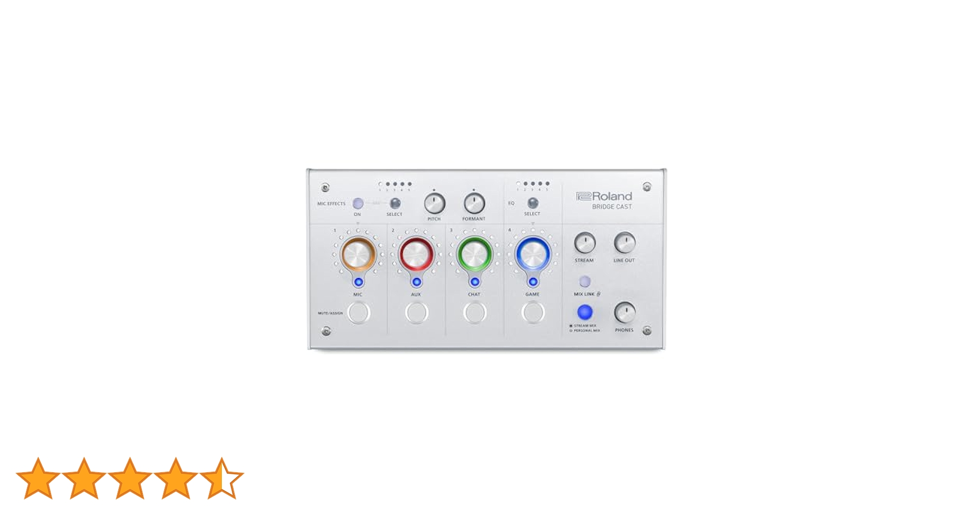 Roland BRIDGE CAST オーディオインターフェースWhite Roland